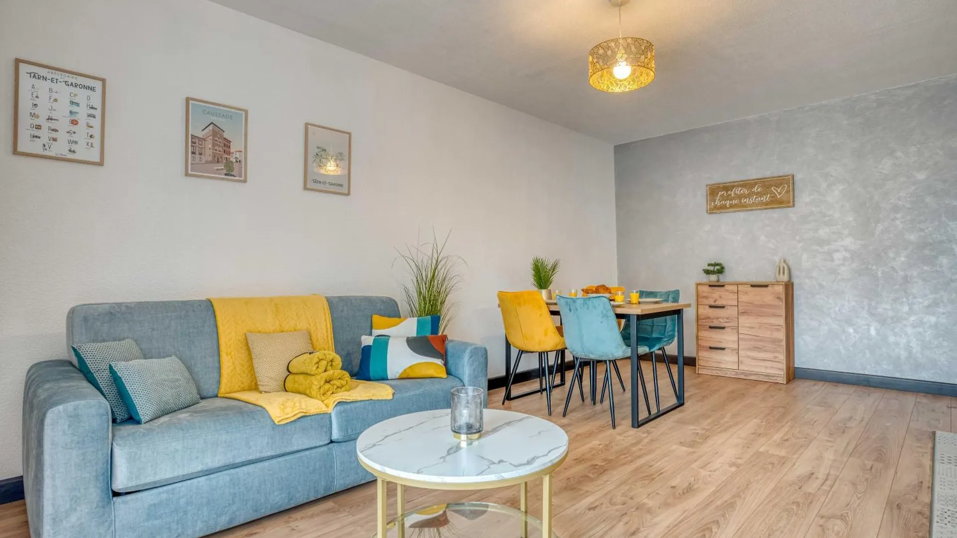 Apartmán Cosy Caussade Parking Gratuit Jardinet Refait A Neuf